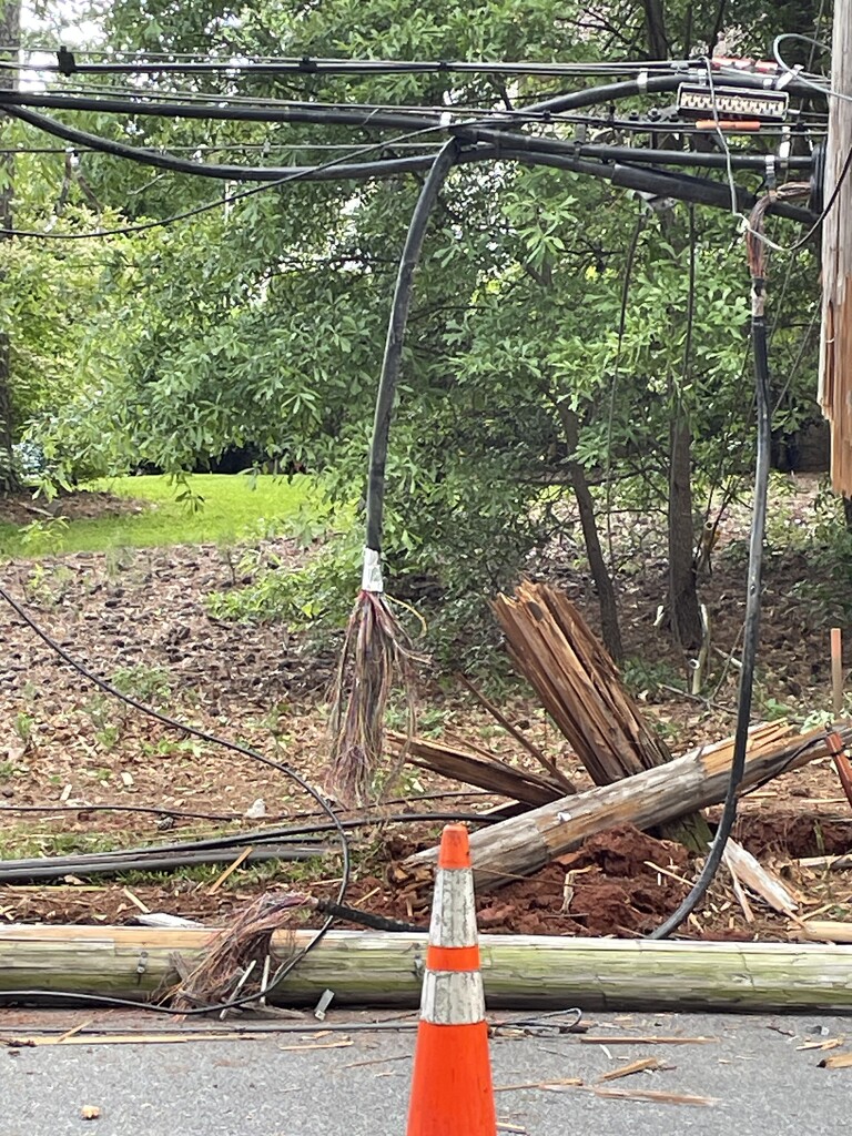 That was my neighborhood's AT&T Fiber cable by margonaut