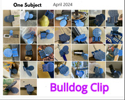 1st May 2024 - One Subject-Bulldog Clip-Calendar
