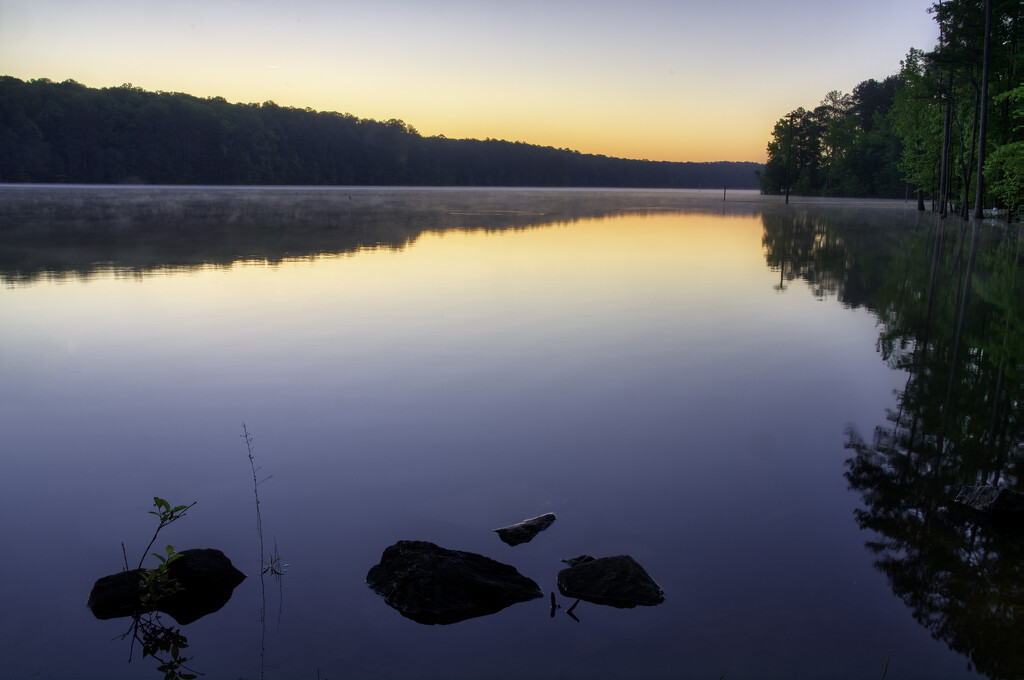 Clark Creek South Sunrise by kvphoto