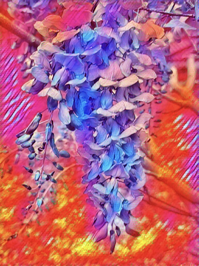 WaterColor wisteria... by marlboromaam