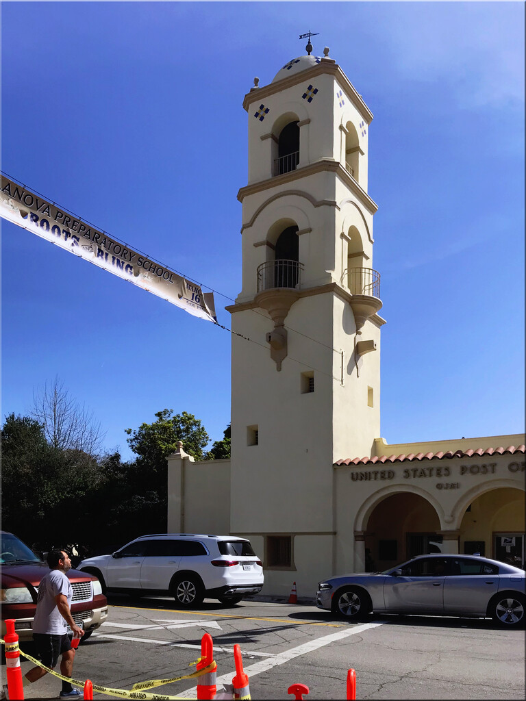 Ojai Post Office Tower and Portico   by 365projectorgchristine