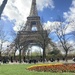 Sunny Day at The Eiffel Tower