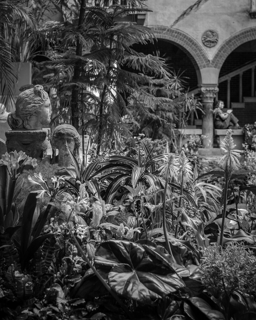 Isabella Gardner Stewart Museum Courtyard by jyokota