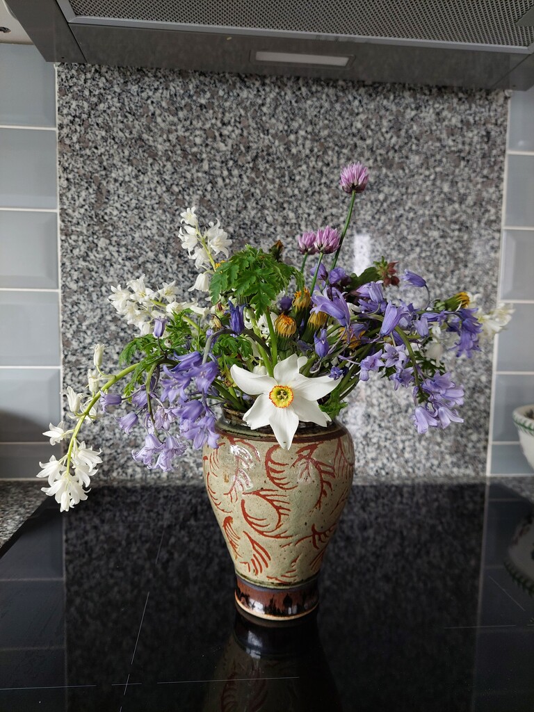 Garden flowers in my favourite vase by samcat