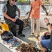 Buying jewellery on the boat 