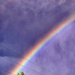 Rainbow as the storm ended by larrysphotos