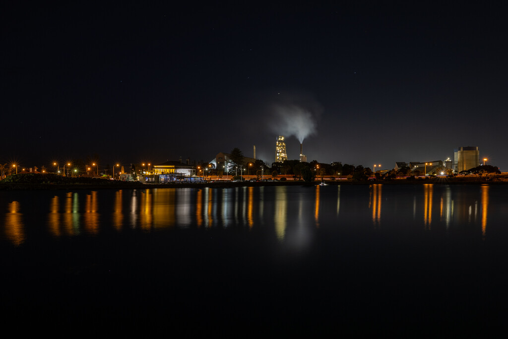 Port Adelaide by Night by flyrobin