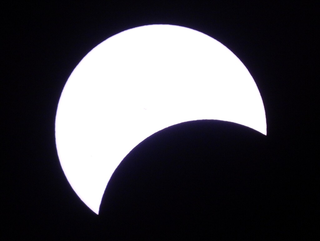 Partial Solar Eclipse from Fresno, California, April 8, 2024 by janeandcharlie