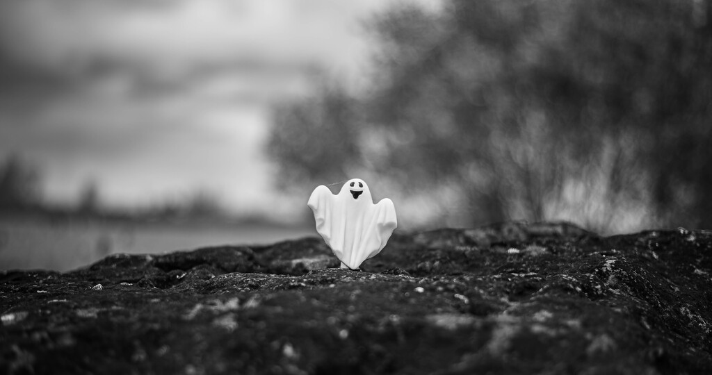 Roadside ghost by darchibald