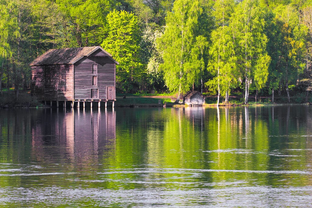 Sunday morning by the river by okvalle