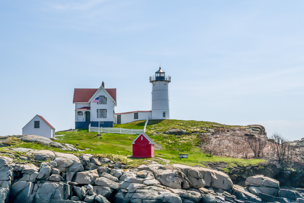 Cape Neddick Nubble Lighthouse by danette