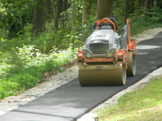13th May 2024 - Paver on Newly Paved Trail 