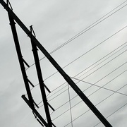 13th May 2024 - Half & Half 13 - Poles & Wires