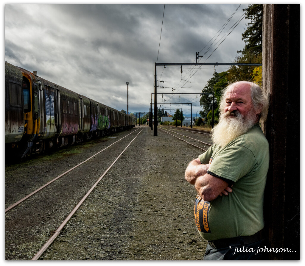 Railway Chris by julzmaioro