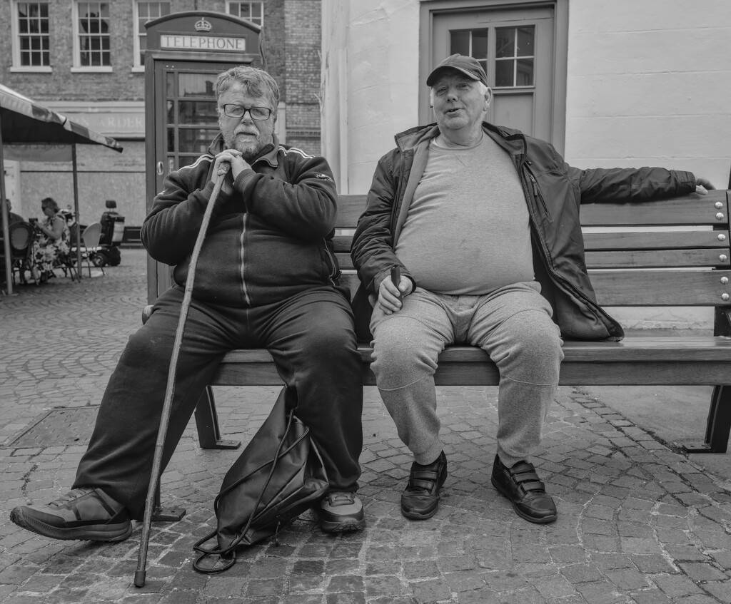 100 Strangers : Round 5 : No. 431 : David and Terry by phil_howcroft