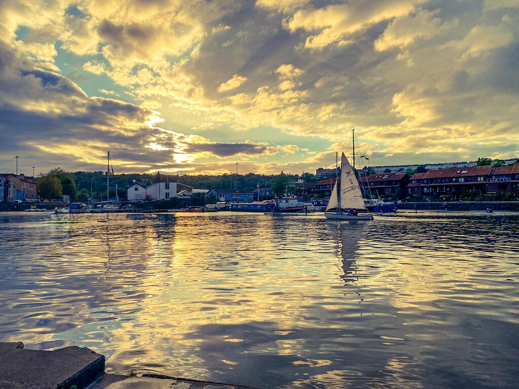 evening by the harbour by cam365pix