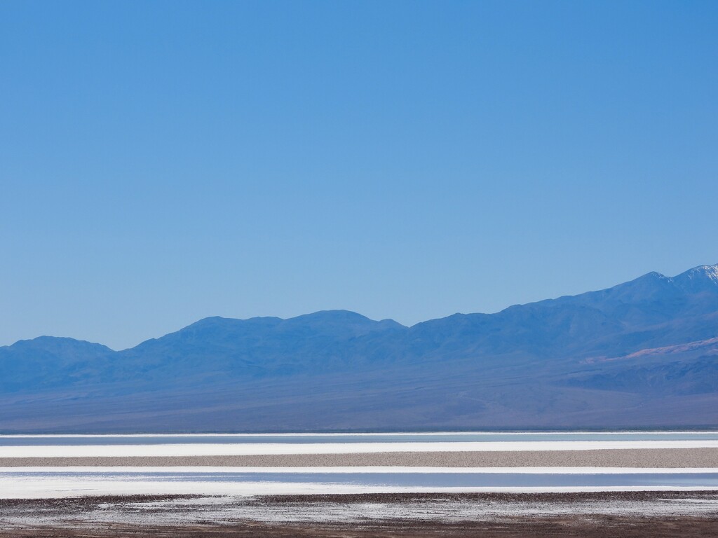 Rare, Temporary Lake, Death Valley National Park, California by janeandcharlie