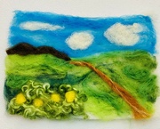 16th May 2024 - Needle felting landscape