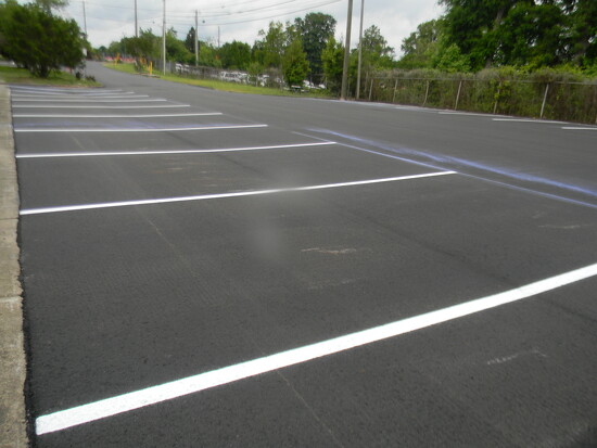 Newly Striped Parking Lot by Sam A. Feldstein · 365 Project