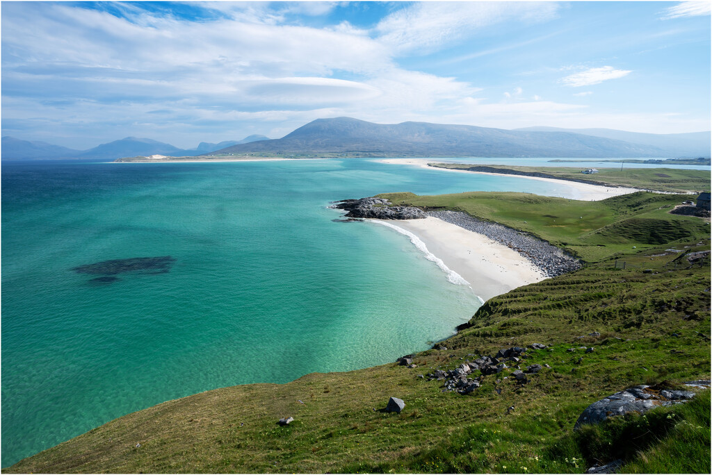 View from Isle of Harris by clifford