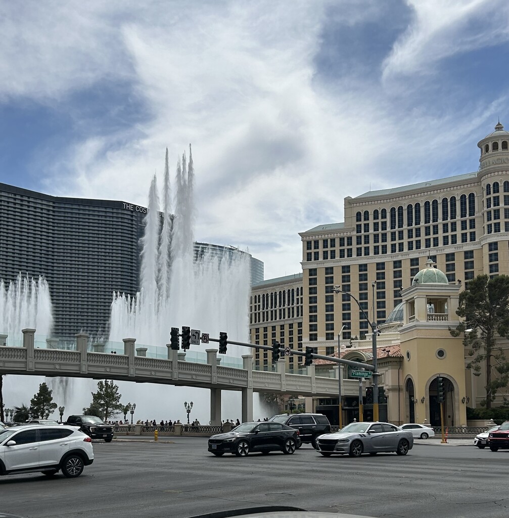 Water show at the Bellagio by mltrotter