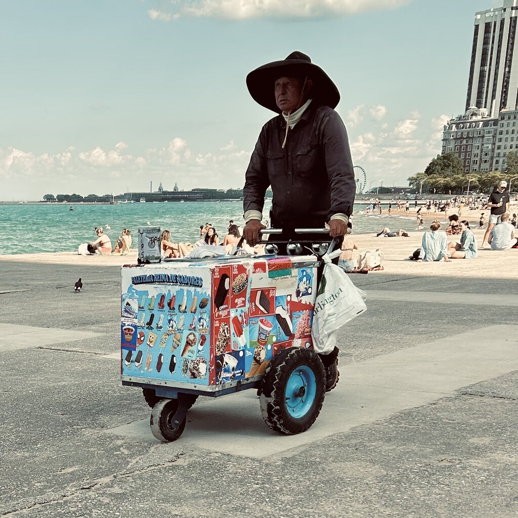 ice cream cart by angelamichele