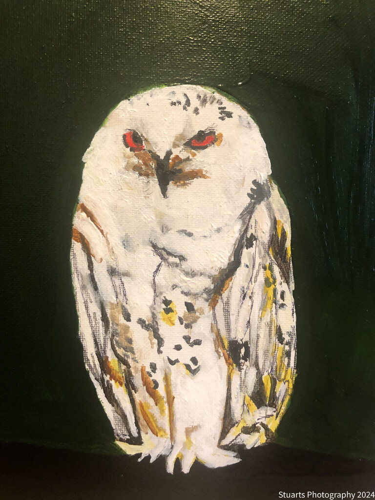 Owl (painting) by stuart46