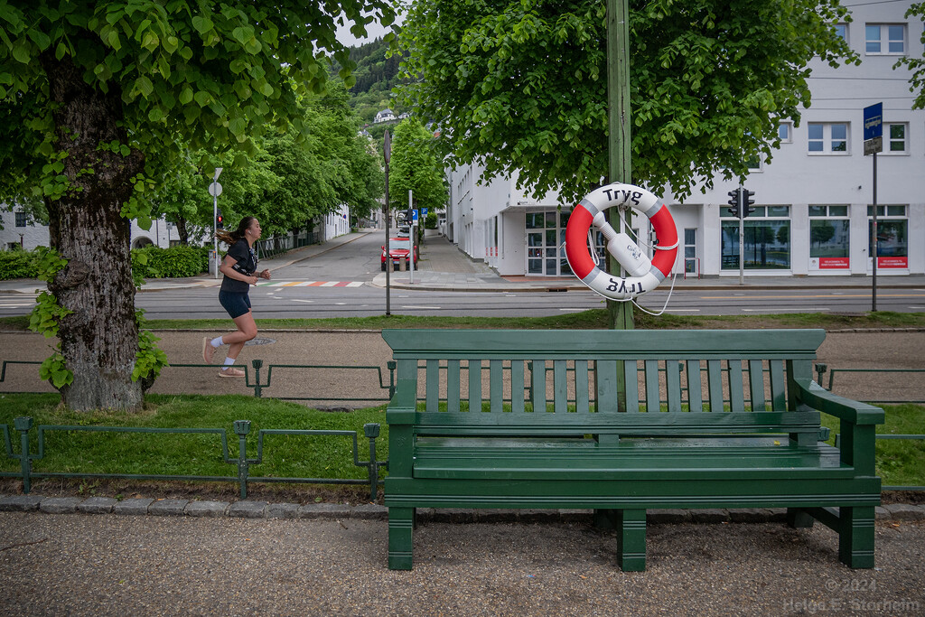 Lifebouy in the park! by helstor365