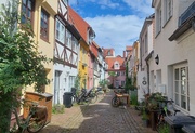 19th May 2024 -  Alley in Lubeck