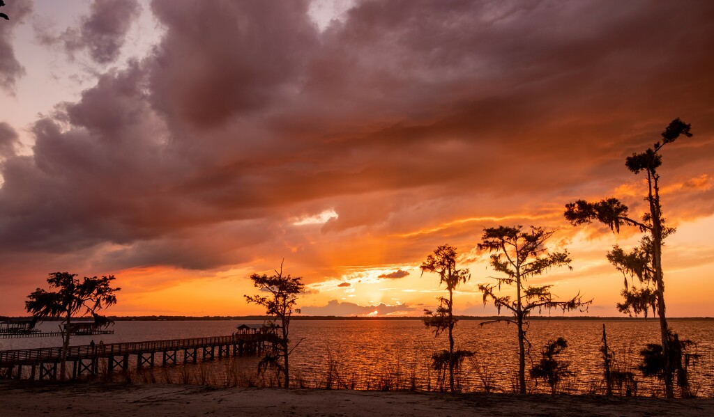 Stormy Sunset Tonight! by rickster549