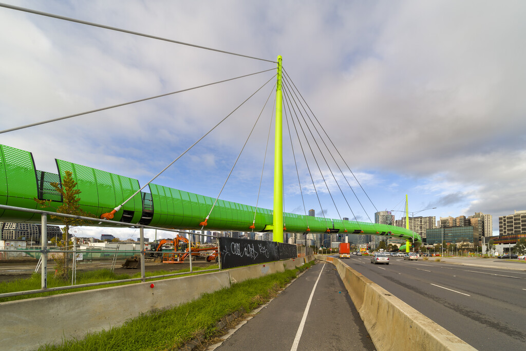 Foot and Bike Bridge by briaan