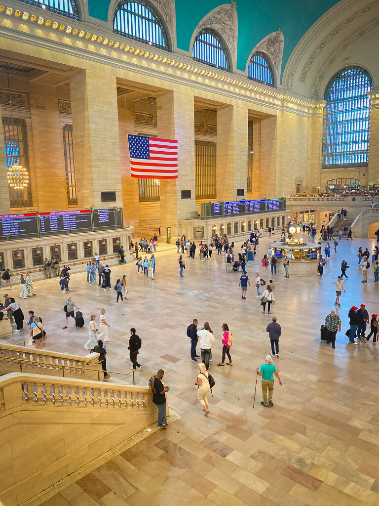 Inside Grand Central Station - N.Y. by ggshearron