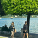 Léa and Alix by the lake.  by cocobella