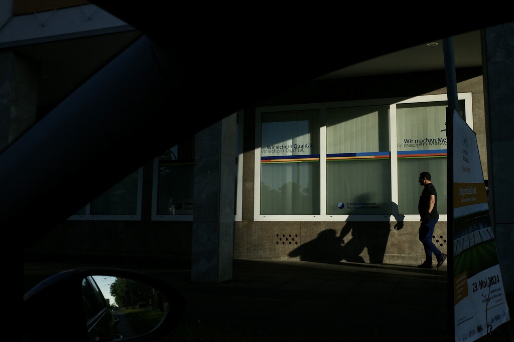 Shadowed Walk in Darmstadt by vincent24