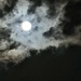 Full moon last night viewed from my balcony at 4 am