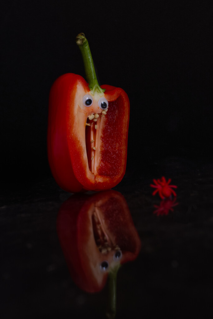 Arachnaphobic Pepper by 30pics4jackiesdiamond