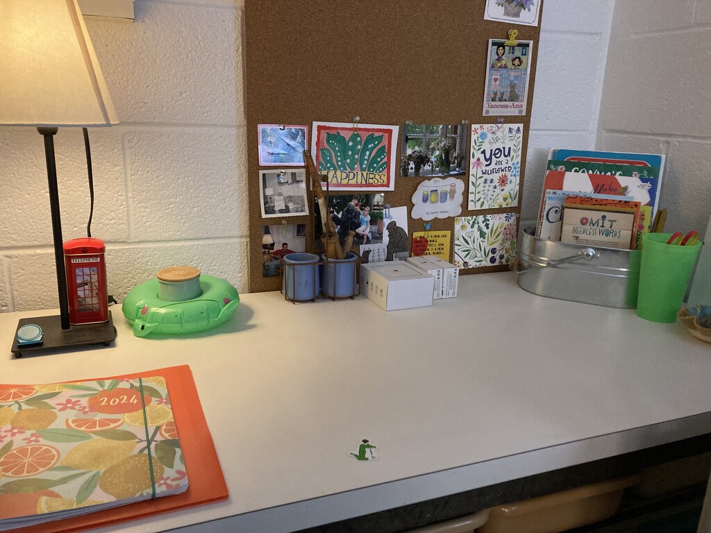 cleaned this one tiny part of my office by wiesnerbeth