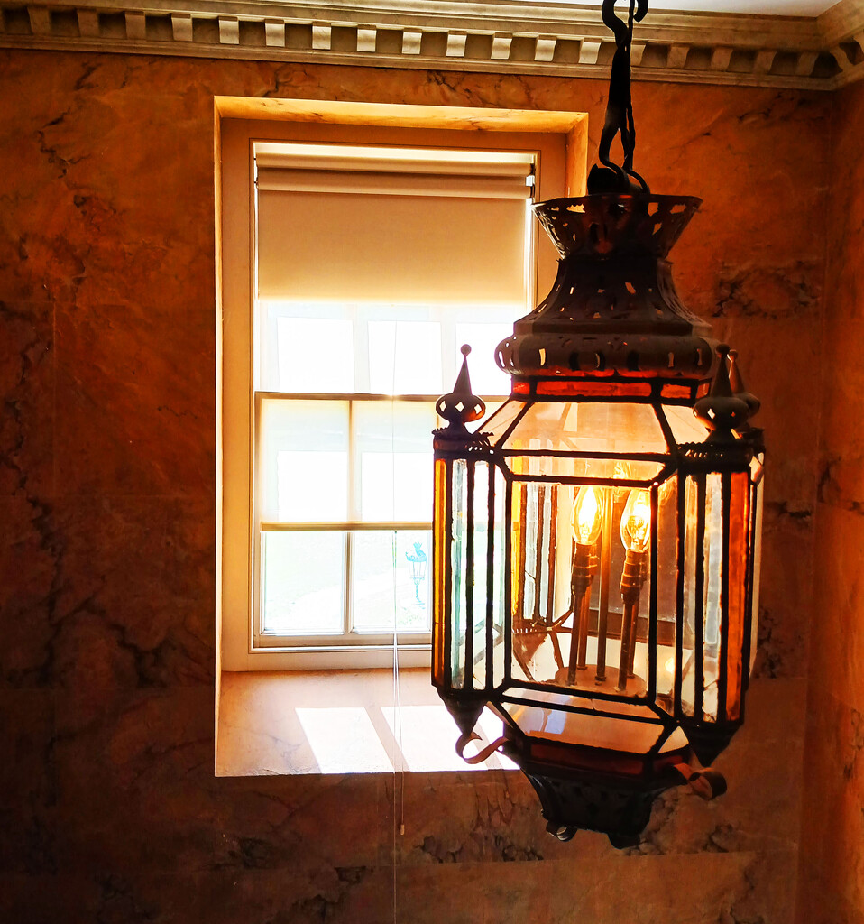 Lamp and window by ianmetcalfe