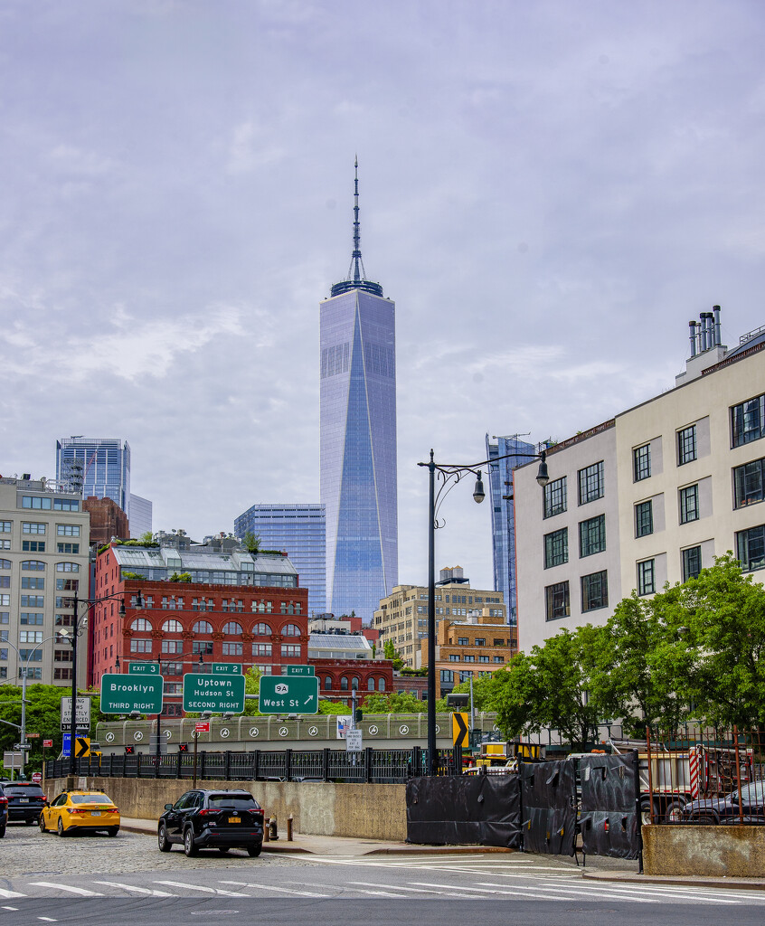 My first shot of the Freedom Tower by ggshearron
