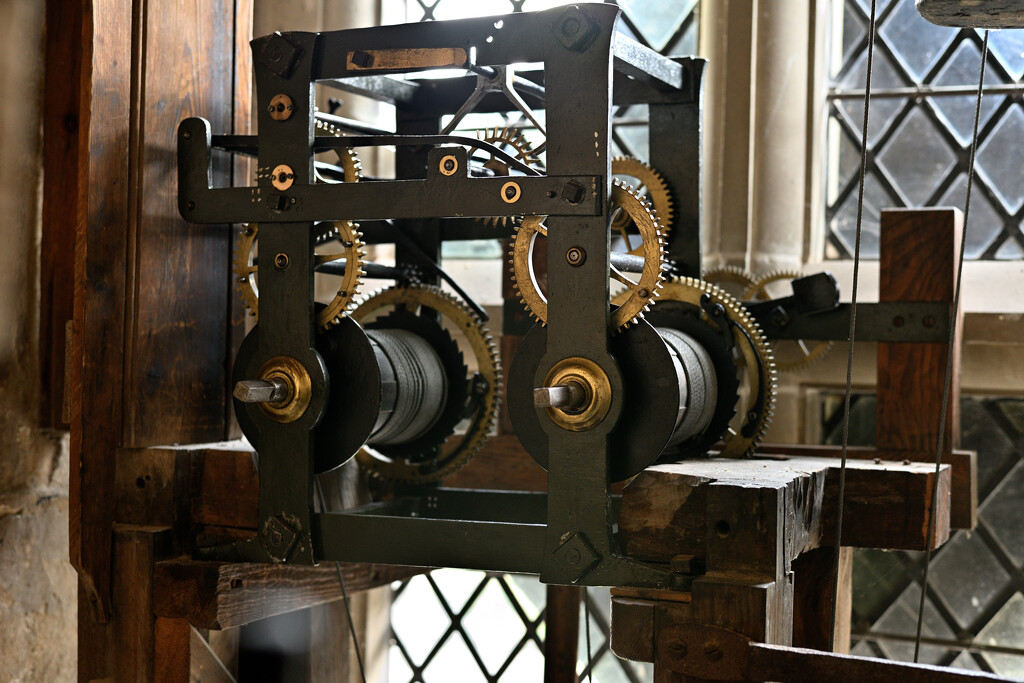 Chirk Castle Clock by whdarcyblueyondercouk