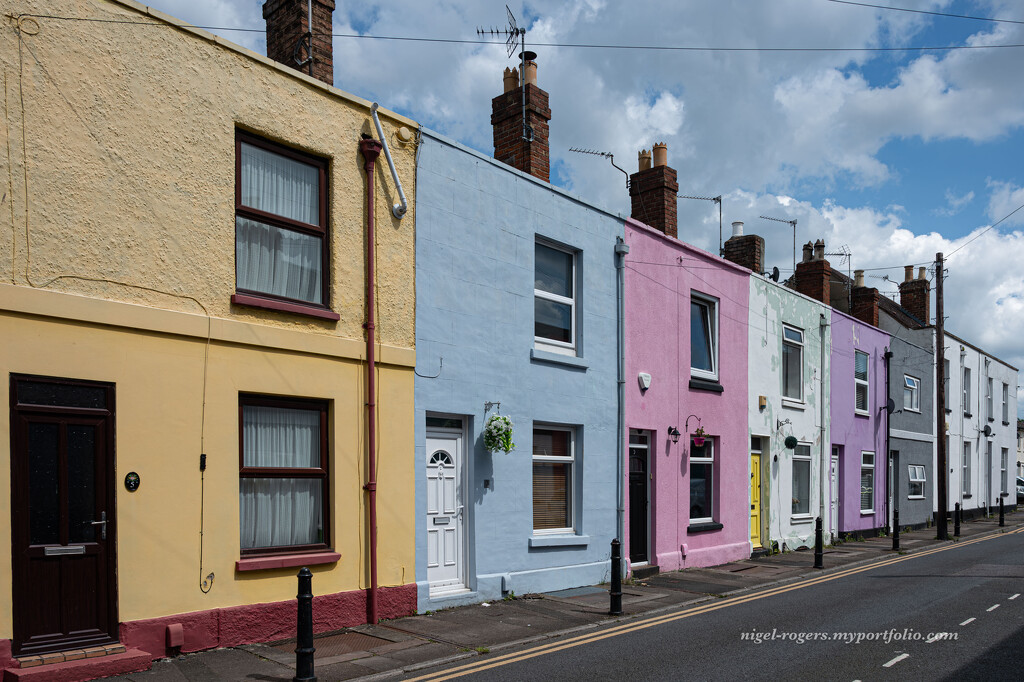 A colouful street by nigelrogers