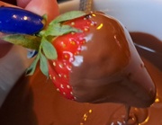 26th May 2024 - Day 147/366. Chocolate dipped strawberries ❤️