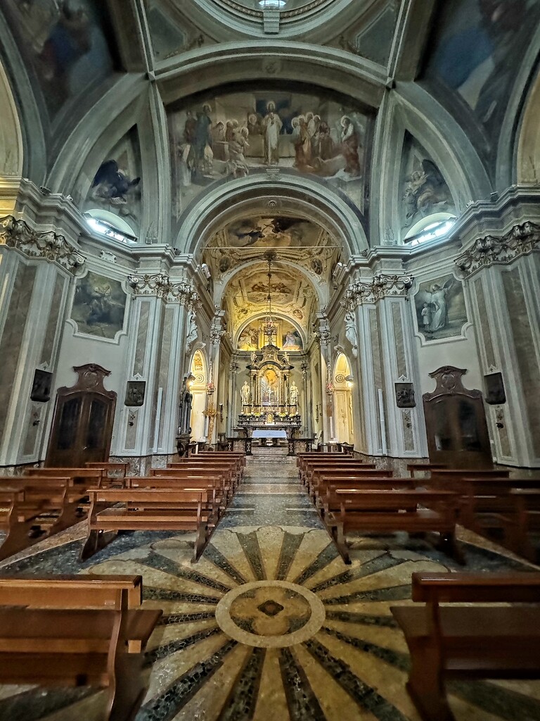 Inside Sant Andrea church.  by cocobella