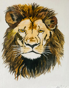 27th May 2024 - Lions head (painting)