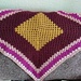 My crocheted Granny square blanket  by grace55