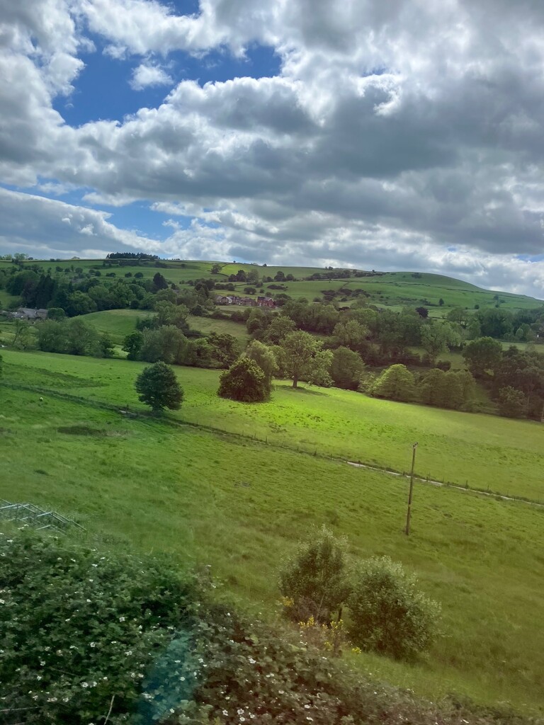 Derbyshire- View from the Train  by foxes37