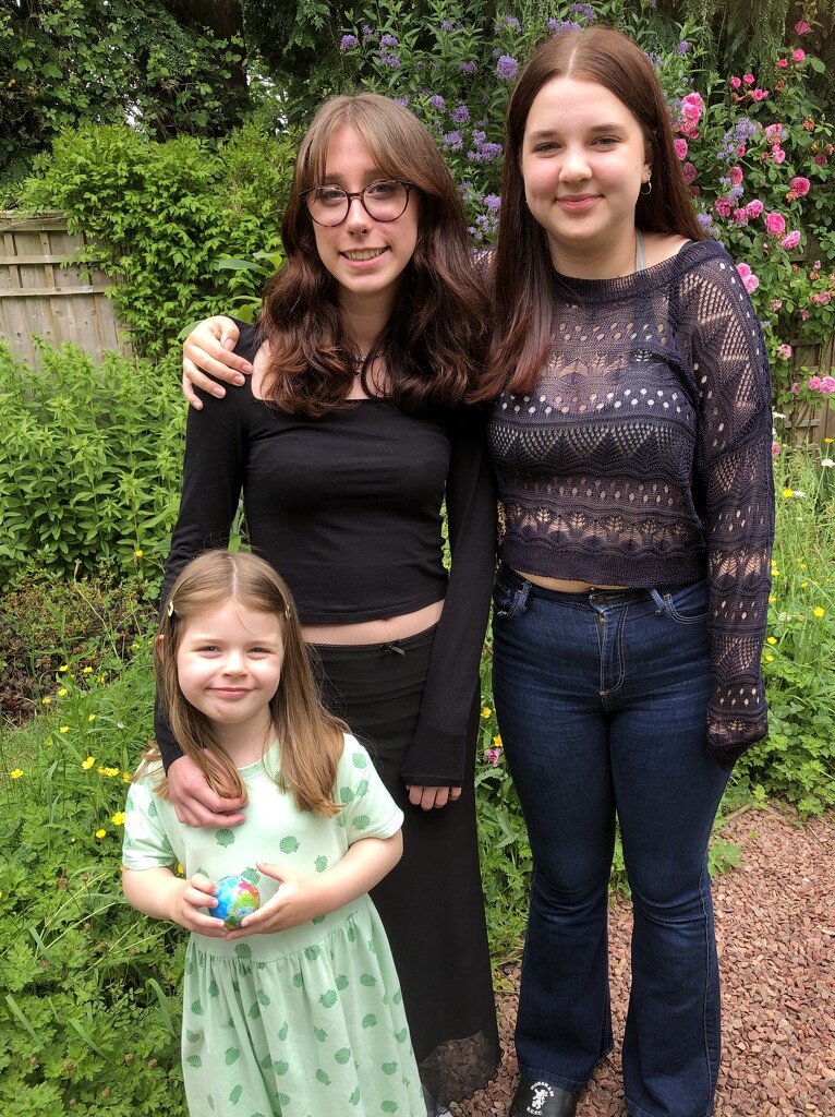 Three Beautiful Granddaughters by susiemc