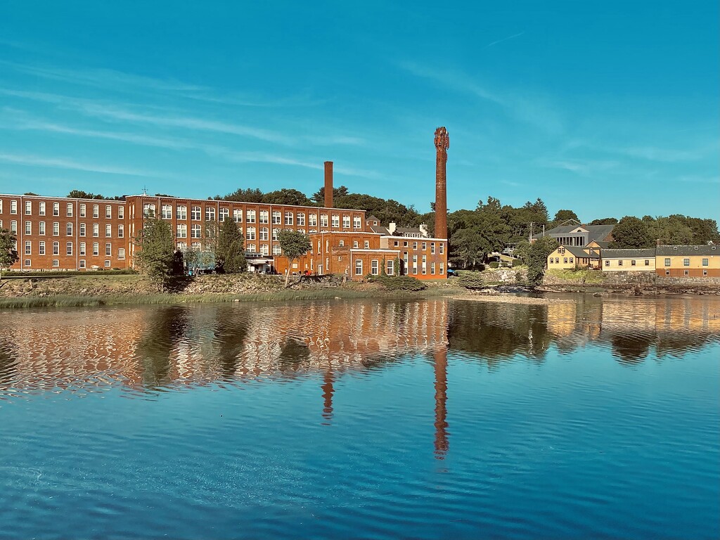 Mill Town Reflection by rickaubin