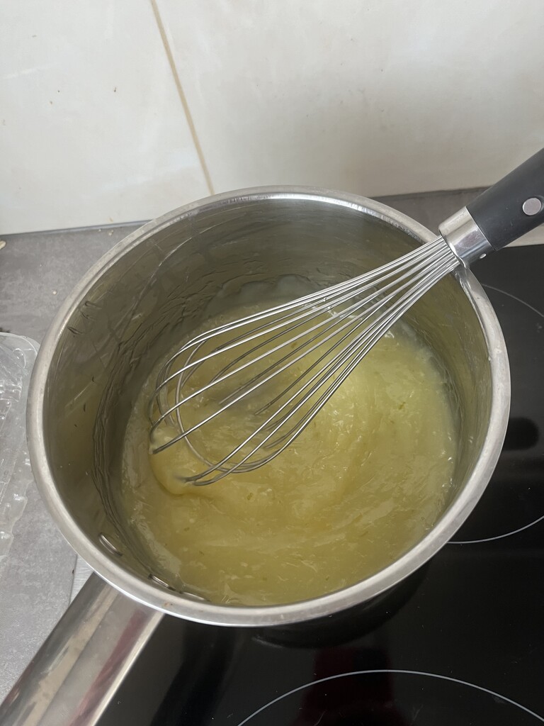 lemon curd in preparation by lexy_wat