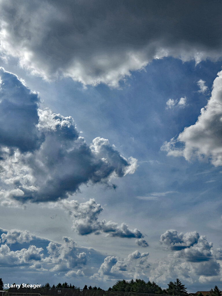 Iowa sky by larrysphotos
